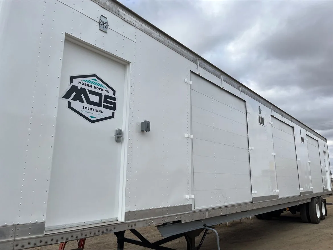 Legacy enclosed mobile dock exterior