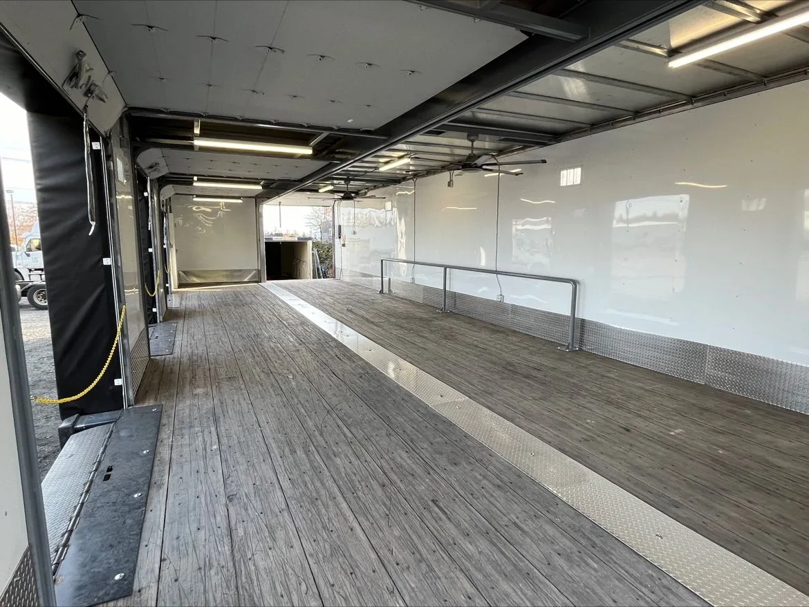 Legacy full-length interior showing preserved working clearance