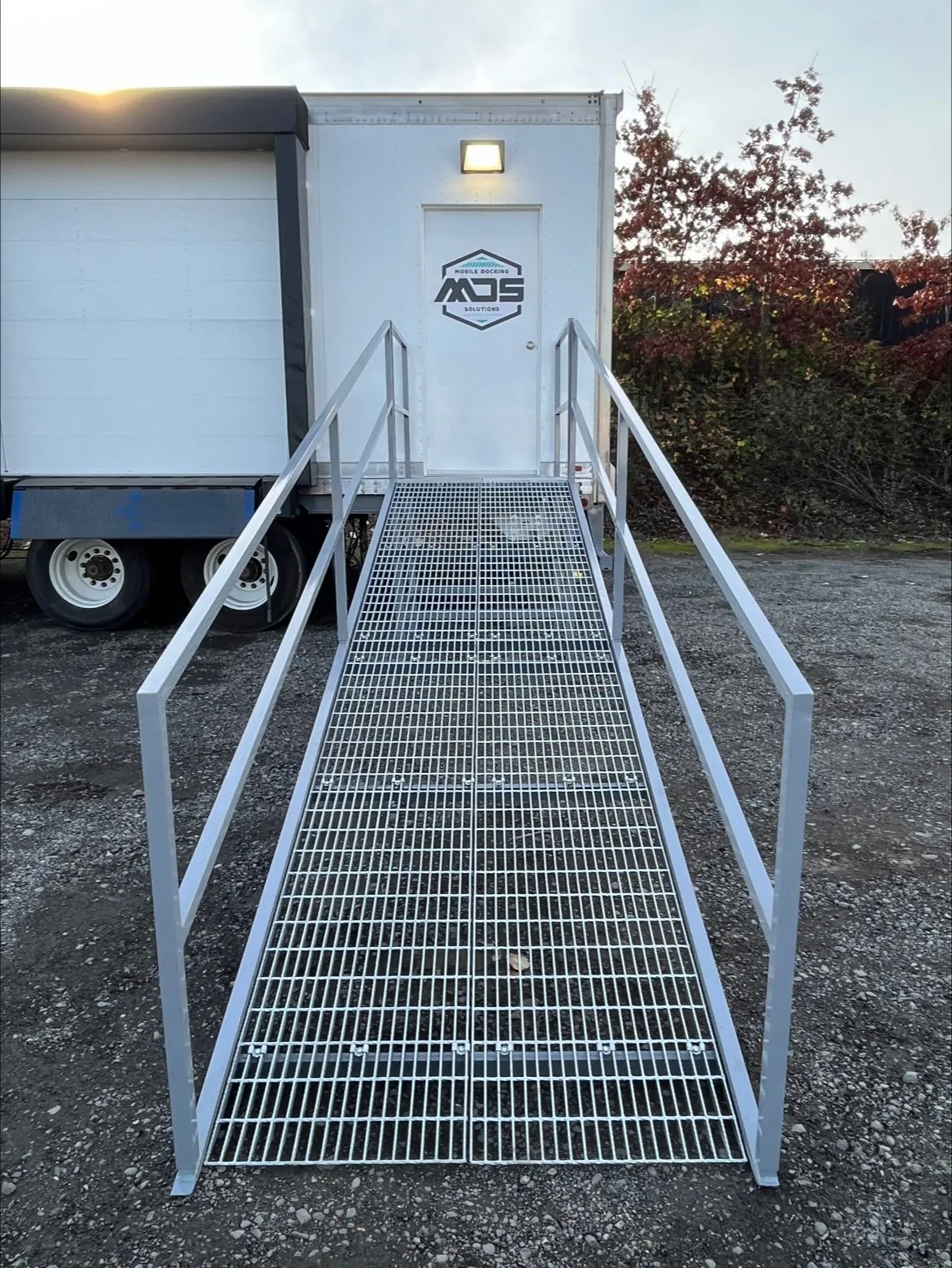 Legacy stair and landing access configuration
