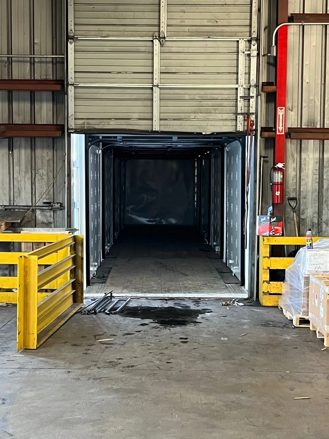Multi-door receiving configuration