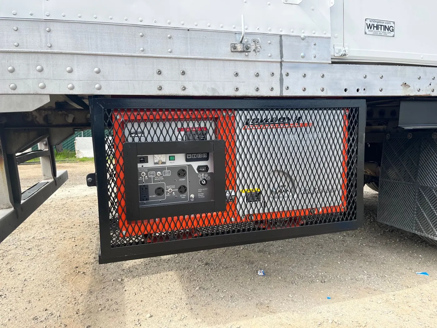 Onboard generator installation